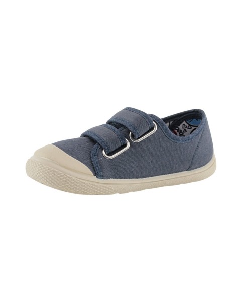 Calzado barefoot de lona Flexibles 8195 Jeans