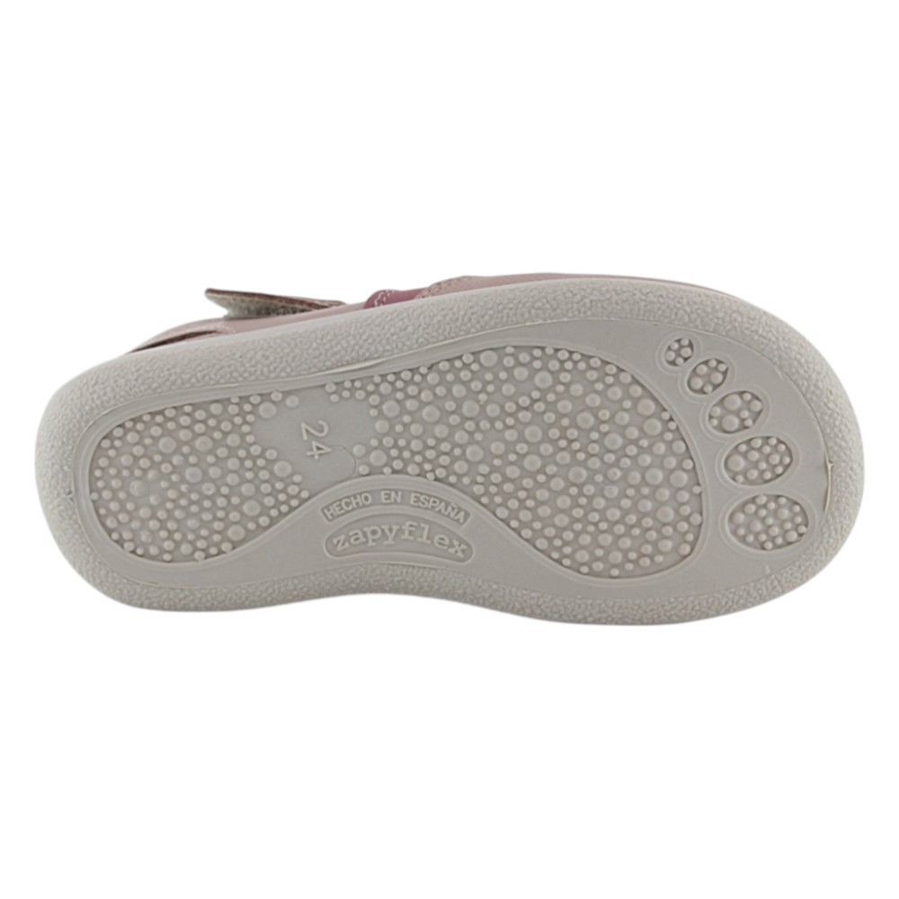 Sandalias respetuosas ZapyFlex 2 Tiras Rosa-Fucsia