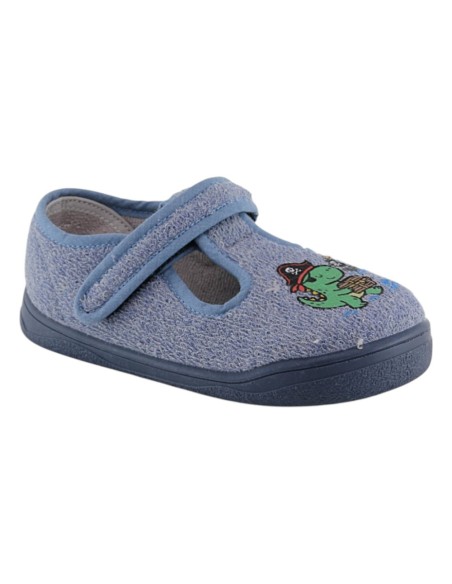 Zapatillas de casa ZapyFlex dino pirata