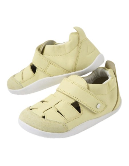 Sandalias primeros pasos Bobux Maris Amarillo