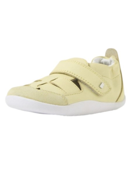 Sandalias primeros pasos Bobux Maris Amarillo