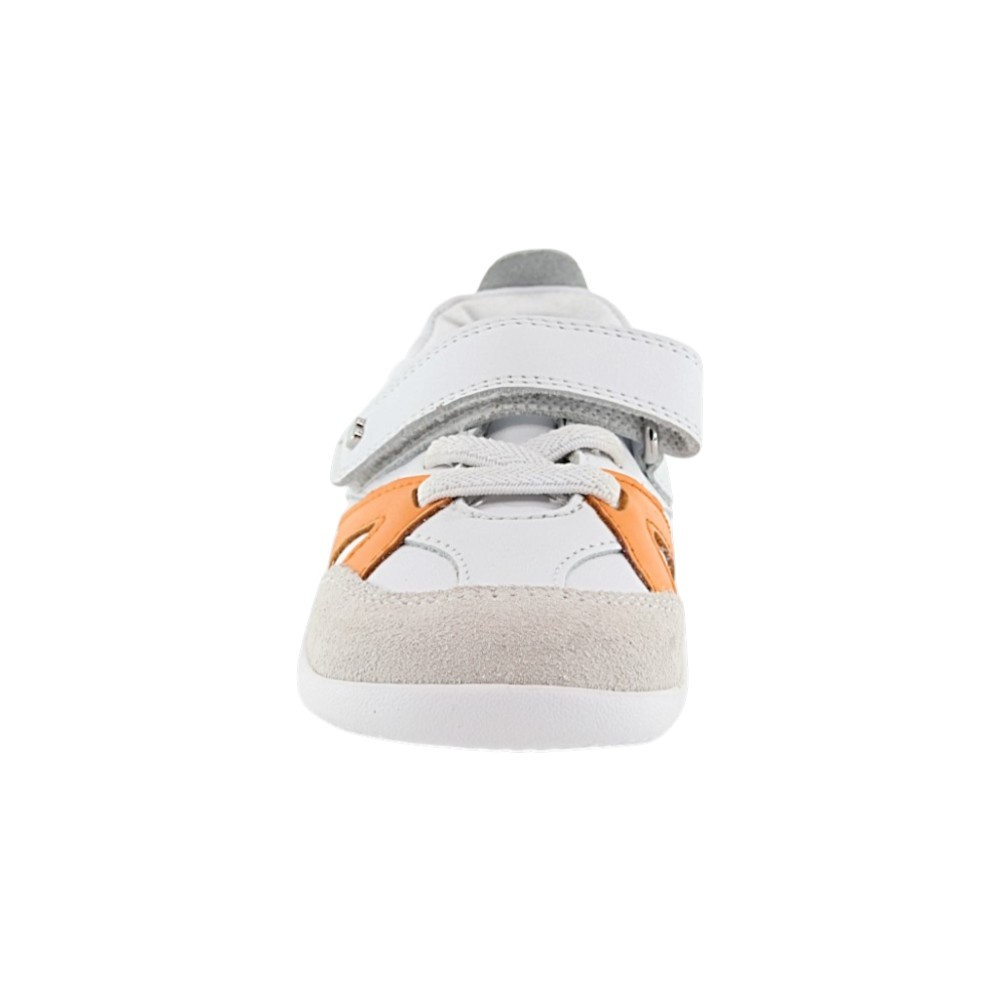 Zapatillas respetuosas Bobux Chase Blanco-Naranja