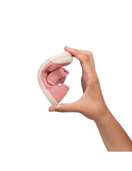 Calzado barefoot de lona Igor Pepito Nuevo Rosa