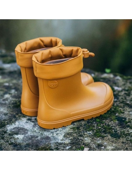 Botas de agua Barefoot Mendi Amarillo