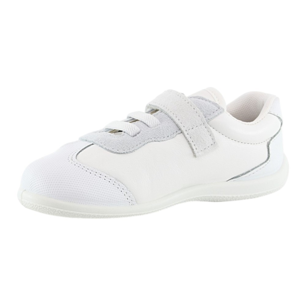 Zapatos respetuosos Zapyflex Velcro y elástico Blanco