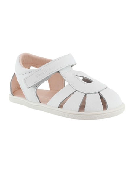 Sandalia respetuosa Blanditos India Blanco