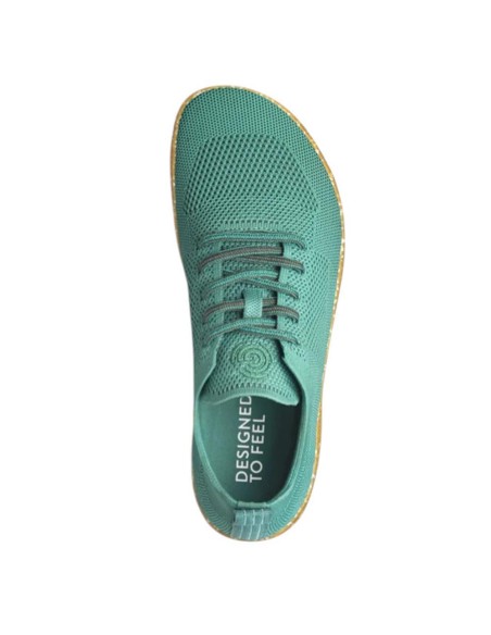 Zapatillas barefoot Groundies Active Knit Verde