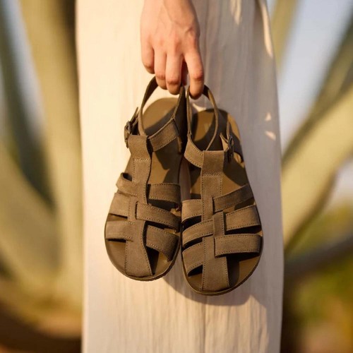 Sandalias barefoot Catania Kaki 2