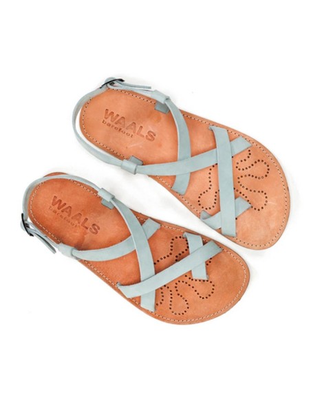 Sandalias barefoot Waals Natur Celeste
