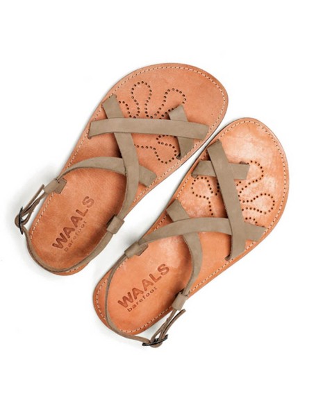 Sandalias barefoot Waals Natur Taupe