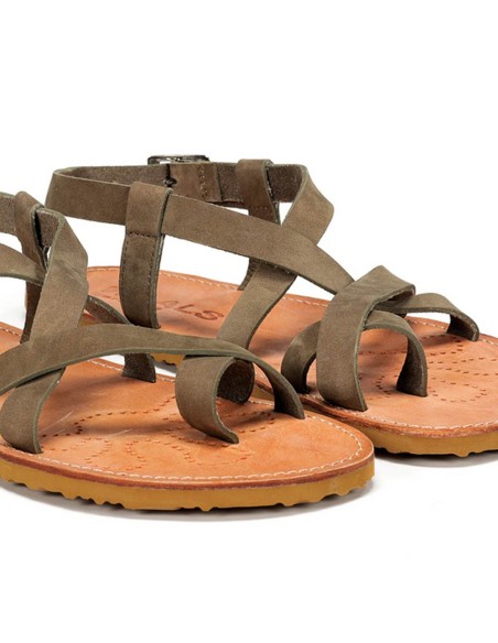 Sandalias barefoot Waals Natur Kakhi