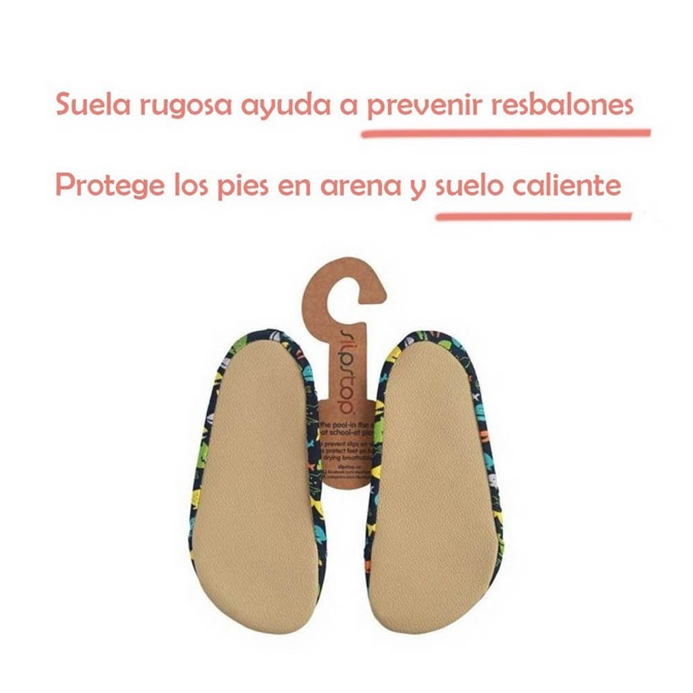 Escarpines barefoot Slip Stop Emily Rosa