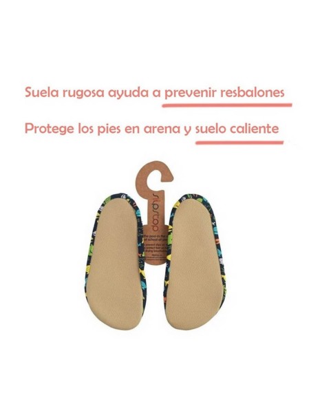 Escarpines barefoot Slip Stop Emily Rosa