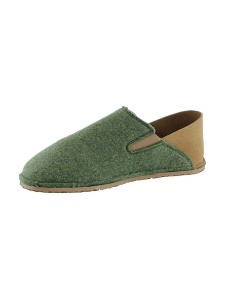 Zapatillas de casa Froddo barefoot Slip-on Wooly Verde