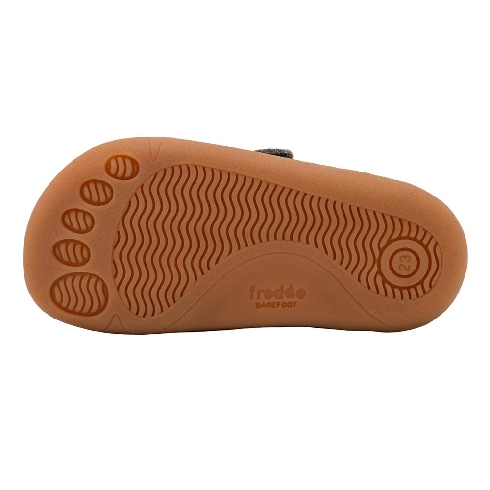 Zapatos barefoot Froddo D-Velcro Marrón