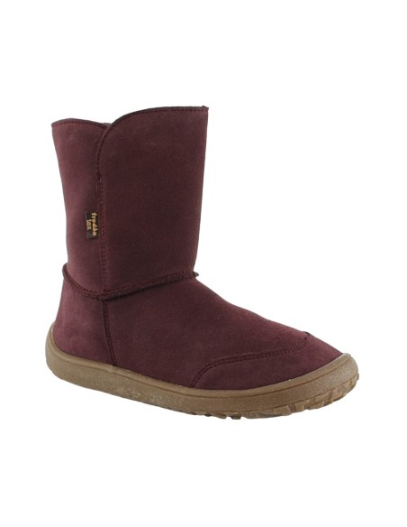 Botas barefoot Froddo Impermeables F.Borreguillo Vino
