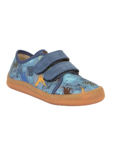 Zapatillas barefoot de lona Froddo Dinos Jeans
