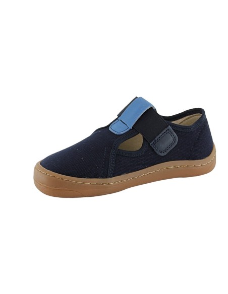 Zapatillas barefoot abiertas Froddo Azul-Jeans