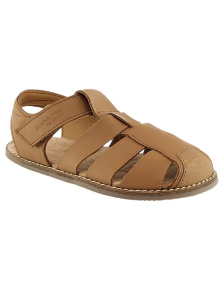 Sandalias barefoot Blanditos Saona Cuero