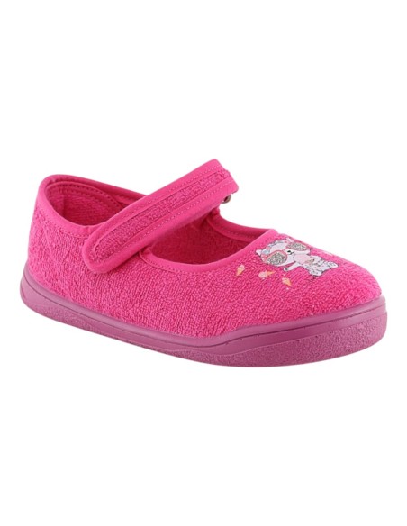 Zapatillas de casa ZapyFlex Gato Fucsia