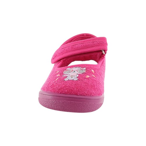 Zapatillas de casa ZapyFlex Gato Fucsia 2