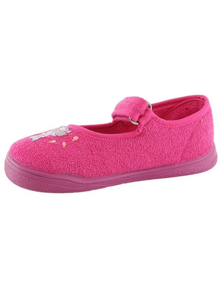 Zapatillas de casa ZapyFlex Gato Fucsia