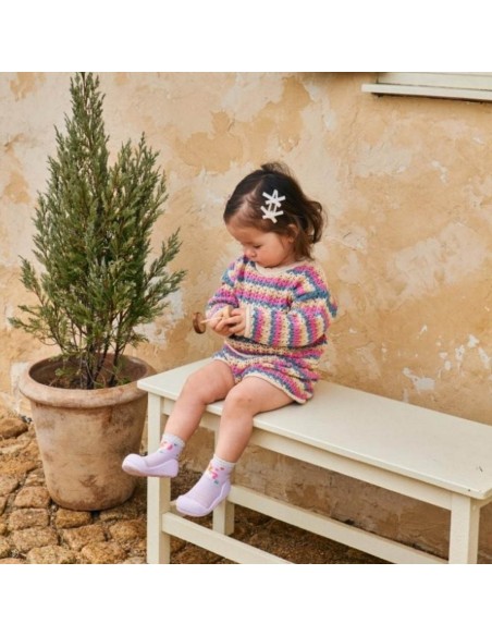 Zapatos primeros pasos Attipas Unicorn Purple