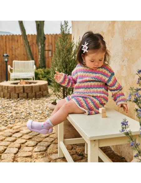 Zapatos primeros pasos Attipas Unicorn Purple