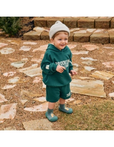 Zapatos primeros pasos Attipas Dino Green