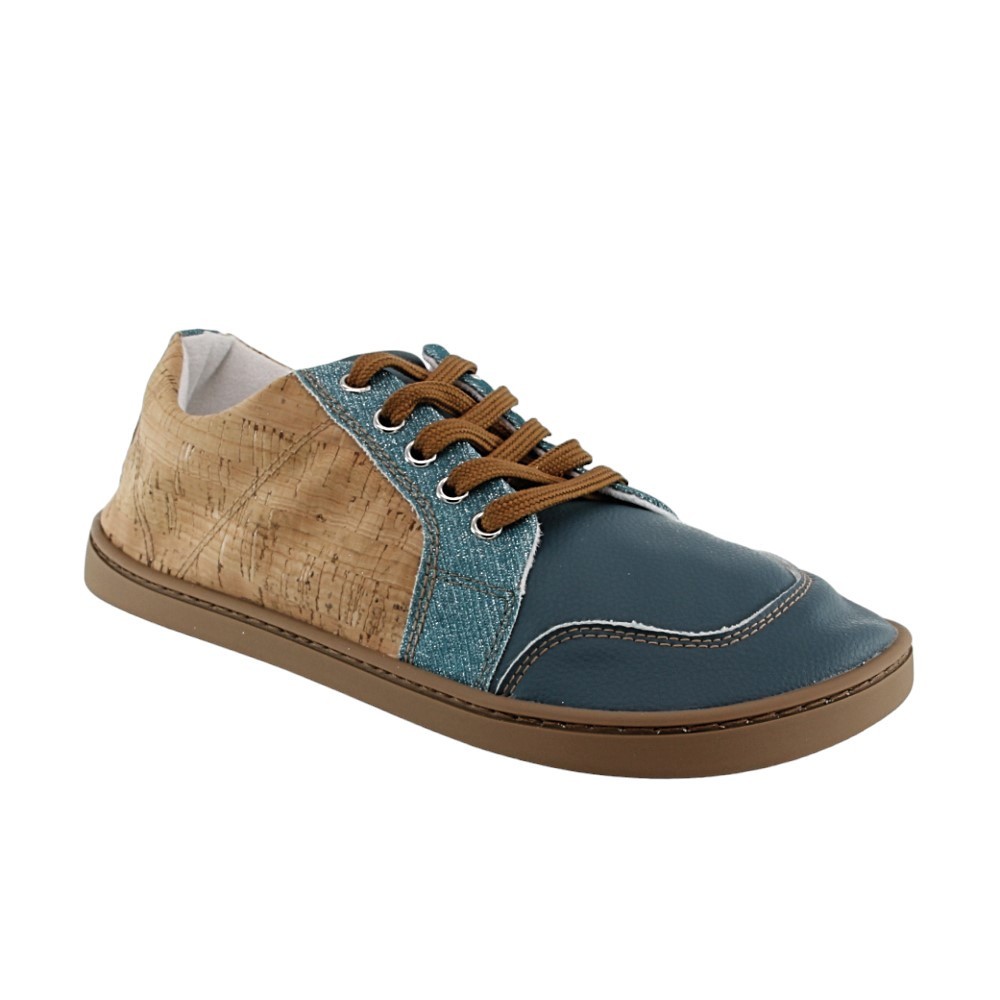 Zapatillas Baby Lobitos Cork Brillo Jeans