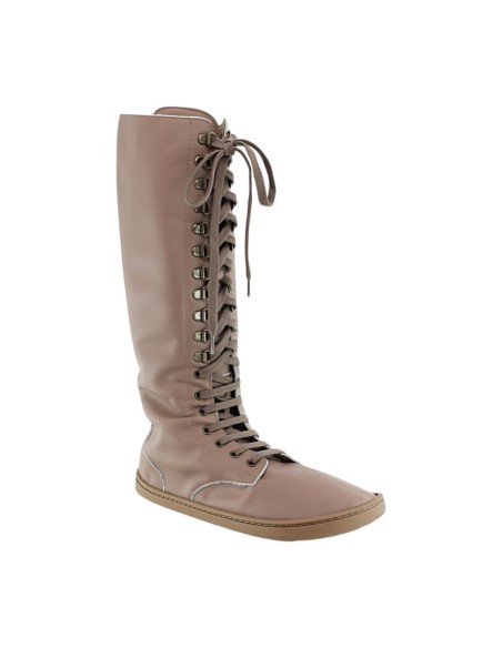 Botas altas barefoot Baby Lobitos Urbana Malva