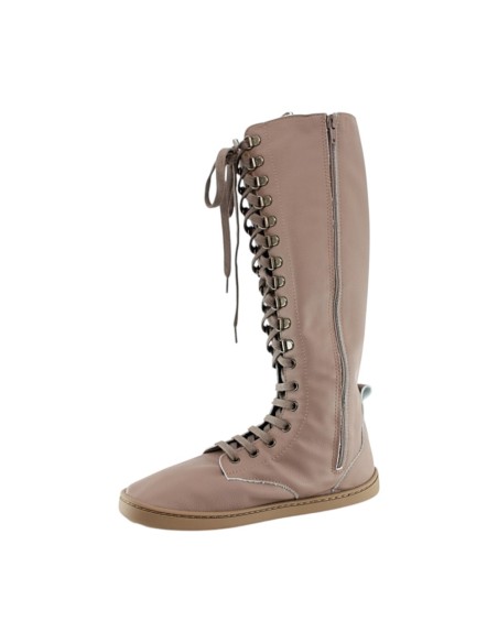 Botas altas barefoot Baby Lobitos Urbana Malva