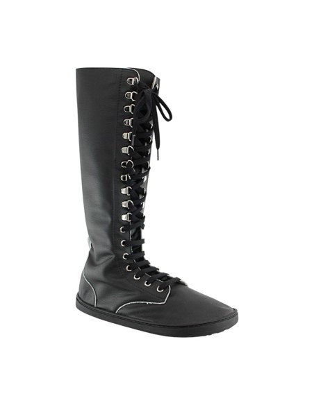 Botas altas barefoot Baby Lobitos Rebelde Negro