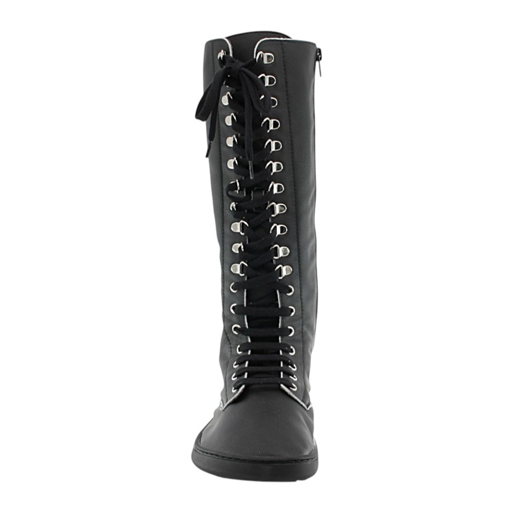 Botas altas barefoot Baby Lobitos Rebelde Negro