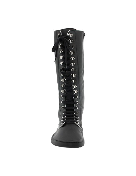 Botas altas barefoot Baby Lobitos Rebelde Negro