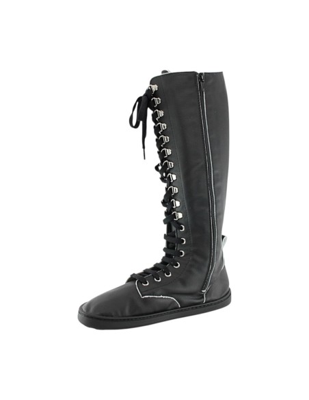 Botas altas barefoot Baby Lobitos Rebelde Negro
