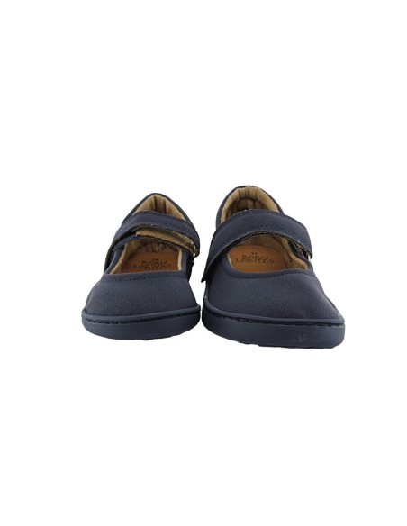 Merceditas barefoot Baby Lobitos Lápiz Azul