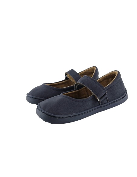 Merceditas barefoot Baby Lobitos Lápiz Azul