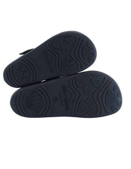Merceditas barefoot Baby Lobitos Lápiz Azul