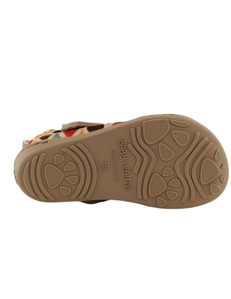 Zapatos barefoot Baby Lobitos Sesenta  Marrón