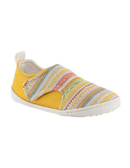 Zapatillas barefoot Baby Lobitos Rayuela Amarillo