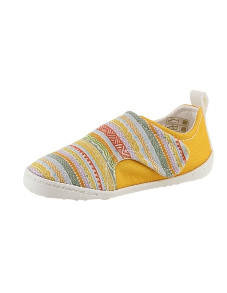 Zapatillas barefoot Baby Lobitos Rayuela Amarillo