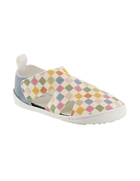 Sandalias barefoot Baby Lobitos Arlequin