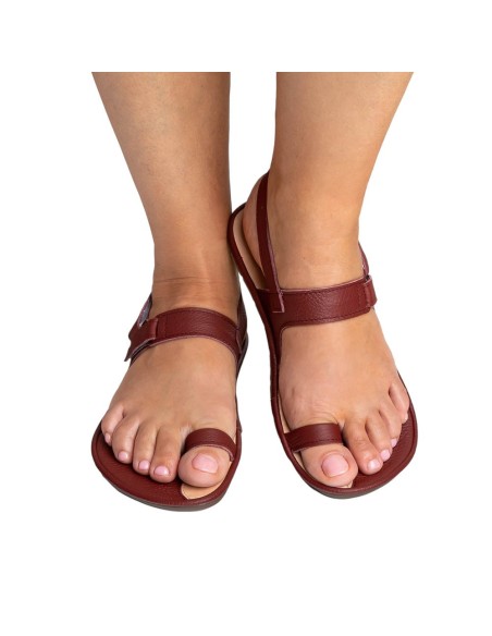 Sandalia BAREFOOT Magical Shoes Aurora Granate