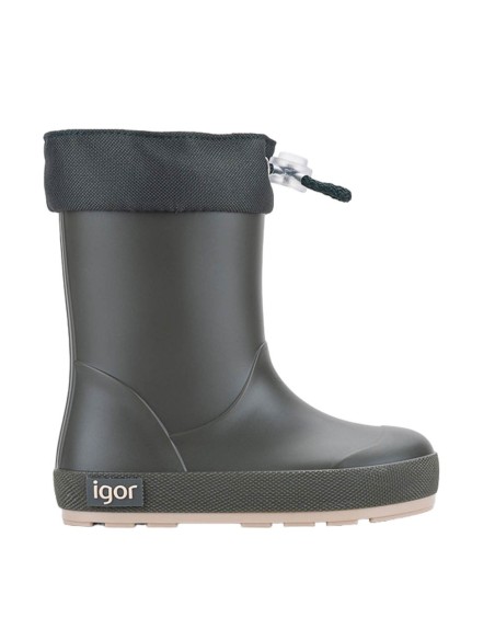 Botas de agua Barefoot Igor Yogi Cuello Kaki