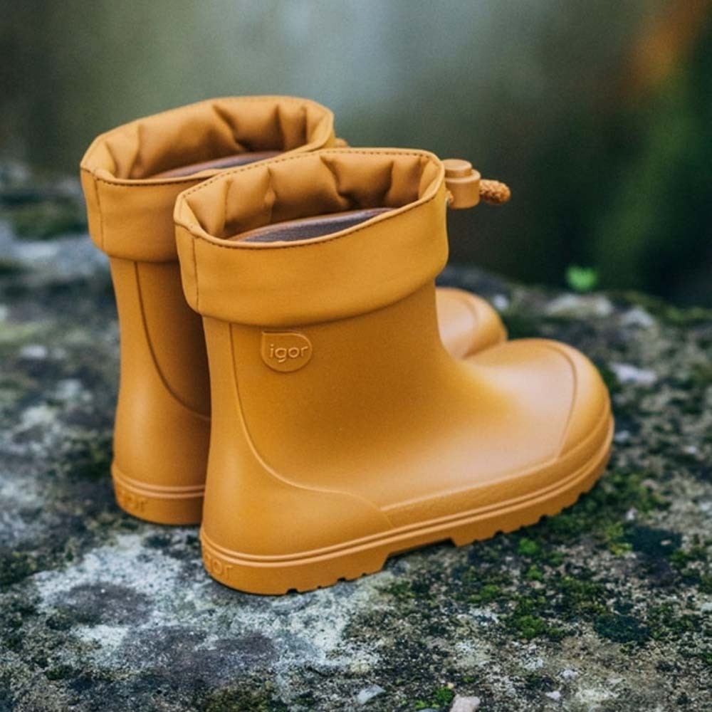 Botas de agua Barefoot Mendi Amarillo