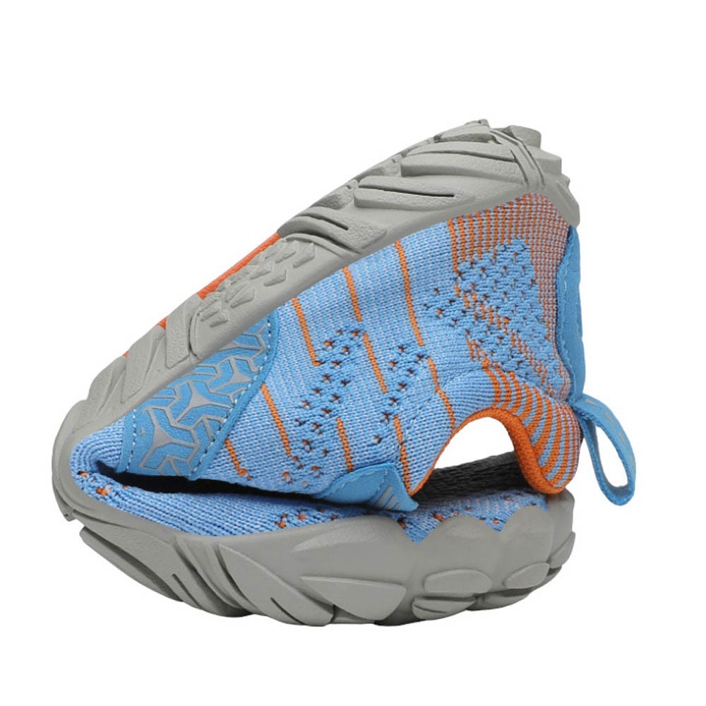 Zapatilas barefoot Saguaro Free I Jeans-Naranja