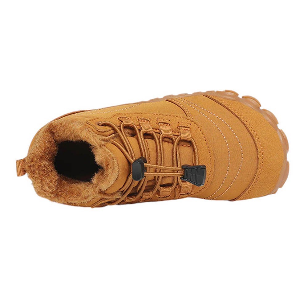 Botines barefoot Saguaro Will II borreguito Camel