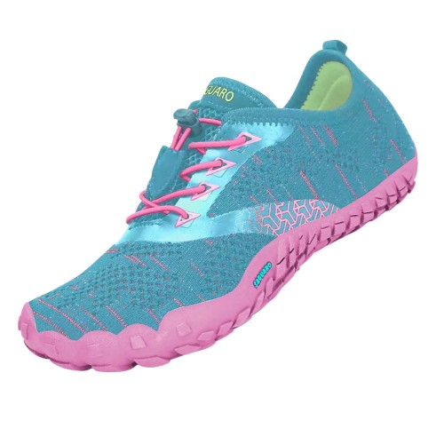 Zapatillas barefoot Saguaro Smart I Turquesa-Rosa 2
