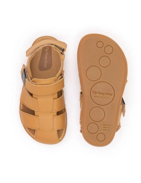 Sandalias barefoot Tip Toey Joey Sand Camel